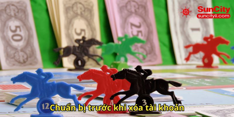 Chuẩn bị trước khi xóa tài khoản