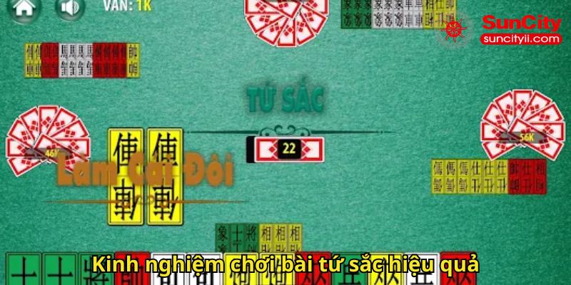 Kinh nghiệm chơi bài tứ sắc hiệu quả
