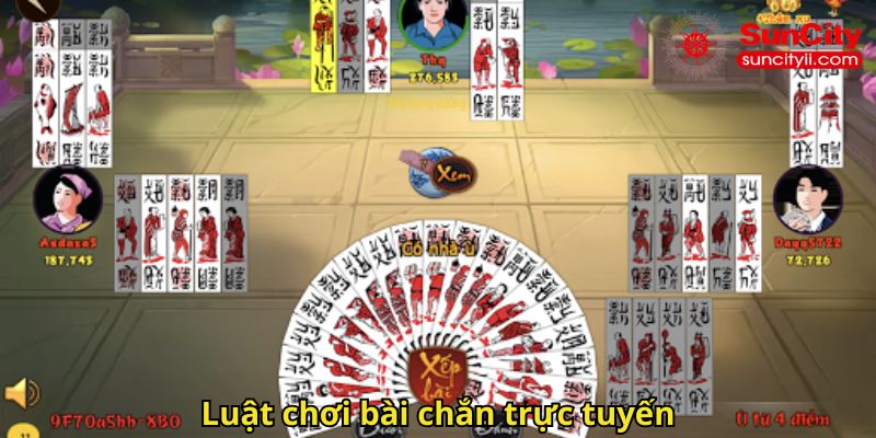 Luật chơi bài chắn trực tuyến