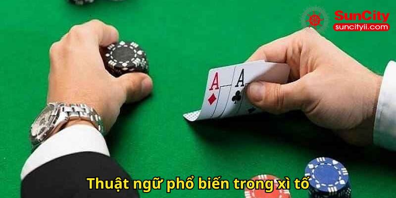 Thuật ngữ phổ biến trong xì tố