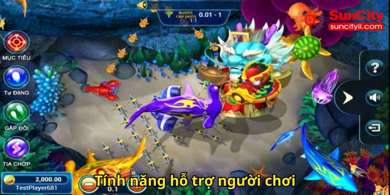 Tính năng hỗ trợ người chơi