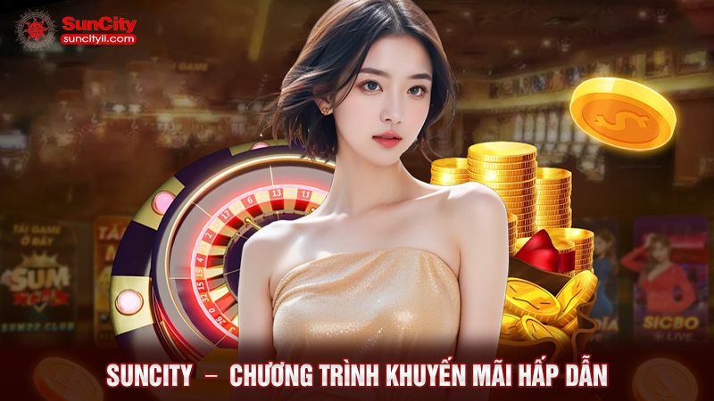 Suncity chương trình khuyến mãi hấp dẫn